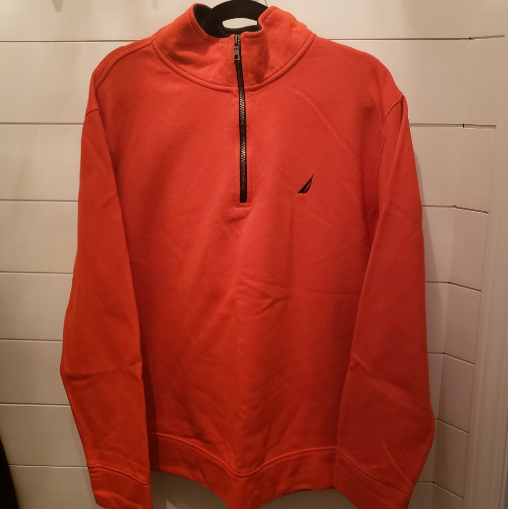 Nautica Men's XL 1/4 zip sweatshirt.